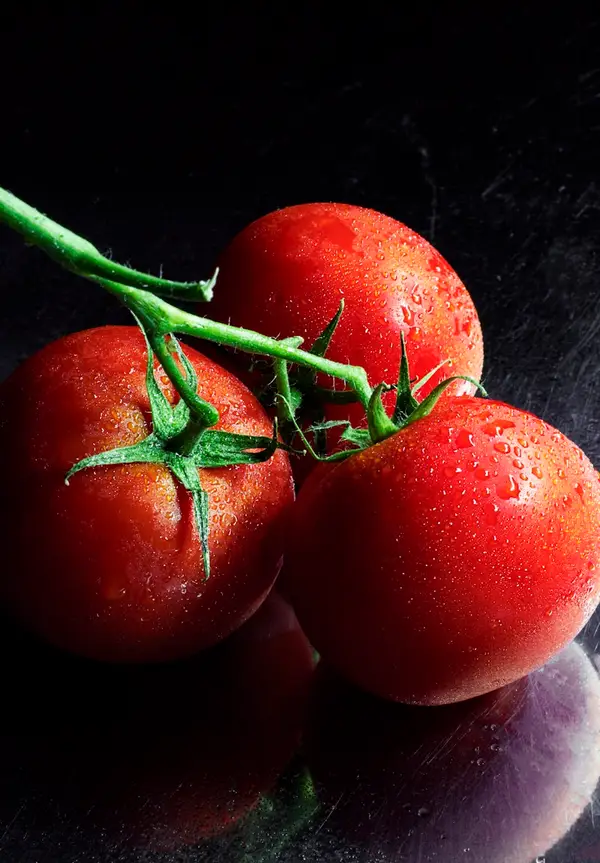 Cherry tomatoes & basil